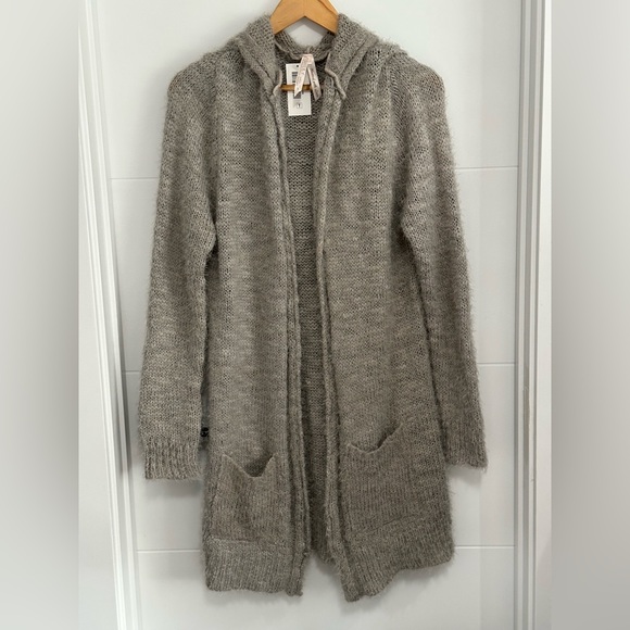 Ashley By 26 International Sweaters - ✨NWT✨ Ashley By 26 International: Women’s Hooded Open Front Cardigan -